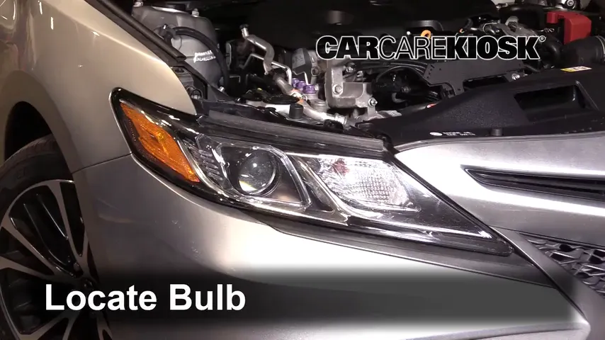 2018 Toyota Camry SE 2.5L 4 Cyl. Lights Daytime Running Light (replace bulb)